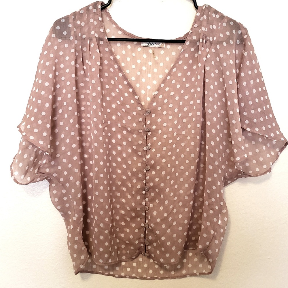 Polka Dot Short Sleeve